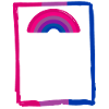 Bisessuale Bi Pride Bandiera Ciao, sono bi