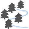 Forest and river