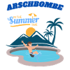 Summer paradise pool area