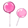 cake pops bonbons sucette rose