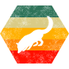 Renard Grunge Rétro
