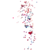 herzen,herz illustration,bunt,konfetti