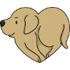 Love Golden Retriever