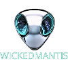 Officiel Wickedmantis Logo (Med Tekst)