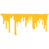 Dripping cheese strip