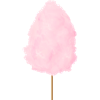 fluffy pink cotton candy
