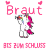 Team Braut Einhorn - JGA