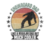 Snowboard dad