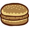 Burger Comic Cheeseburger