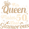 Birthday Queen compie 50 anni 50° compleanno Donne