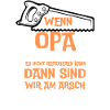 Opa reparieren weiß