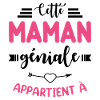 Cette Maman génial appartient à