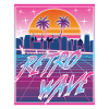 Synthwave Retro Miami 80-talet Streetwear