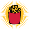Blasting French fries