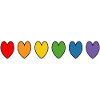 Rainbow Hearts