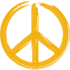 Peace Zeichen - Frieden Zeichen - Logo