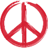 Peace Zeichen - Frieden Zeichen - Logo