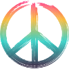 Peace Zeichen - Frieden Zeichen - Logo