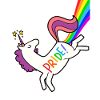 Pride-Einhorn