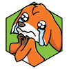 Sad little fox
