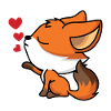 Heart Fox