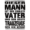 Vater und Trauzeuge
