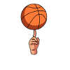 Basketteur de basket-ball