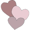 hearts three