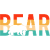 Bear bear retro