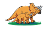 Dinosaur Triceratops Funny Dinosaur