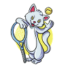 Chat de tennis