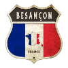 Besançon France Armoiries Drapeaux Design