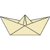 Papierschiffchen