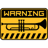 Warning Trumpet Music