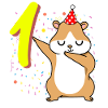 1 year old hamster birthday