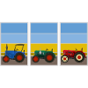 Retro Oldtimer-Traktoren