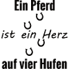 Pferdesprüche - Pferde Spruch