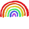 Déclaration d’amour Paix Arc-en-ciel Liberté