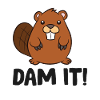 Beaver Dam It Love Beavers