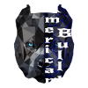 American Bully blue line Design