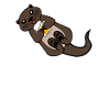 Otter mit Bier