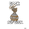Bock auf Bier - tierischen Durst -