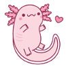 Cute Chubby Axolotl
