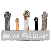 Meine Follower - Katzenpfoten