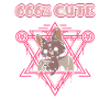 666% Mignon kawaii Satanic Goth