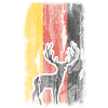 Drapeau allemand 2 et chasse -