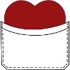 Heart pocket