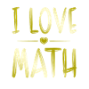 I love math