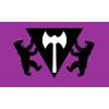 Labrys Lesbian Berlin Drapeau