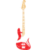 Bass Cleff Headstock - Guitar
